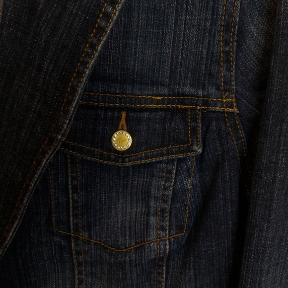 GLORIA VANDERBILT ♡ Ladies Denim Jacket - Picture 3 of 9